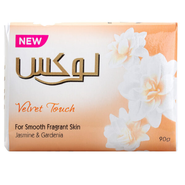 صابون-لوکس-مدل-روغن-بادام-و-گل-یاس-وزن-۹۰-گرم-بسته-۶-عددی