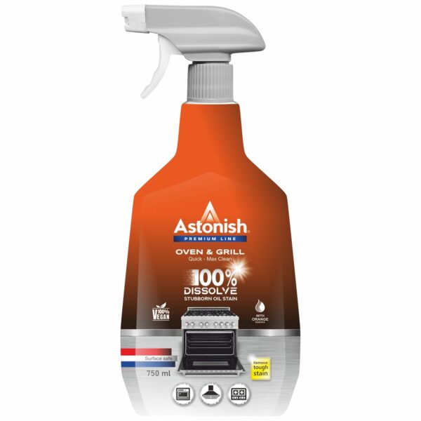 اسپری پاک کننده فر و اجاق گاز Astonish