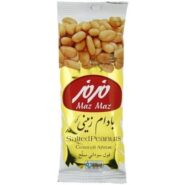 بادام زمینی نمکی مزمز وزن 30 گرمی